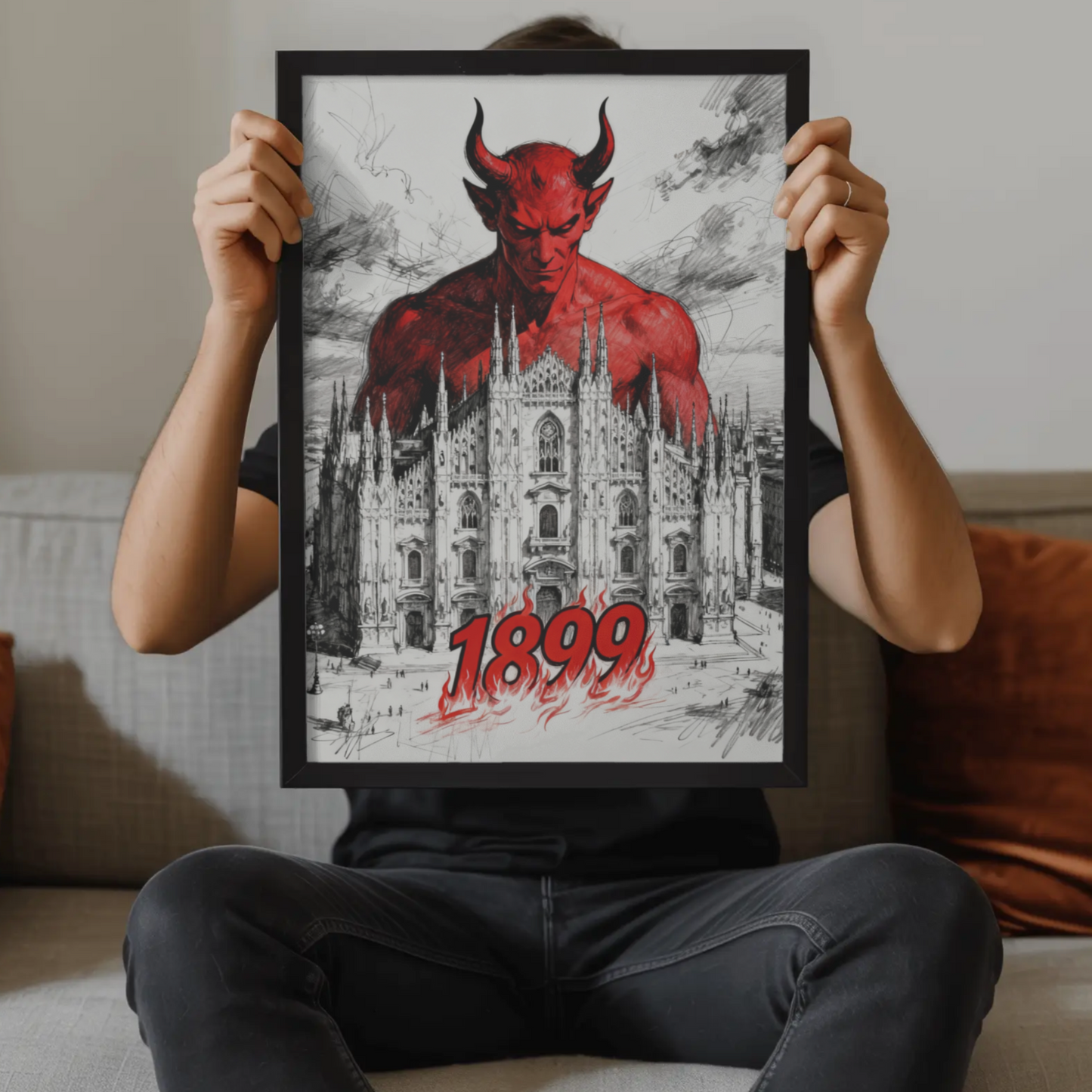 Poster Milano Indiavolata