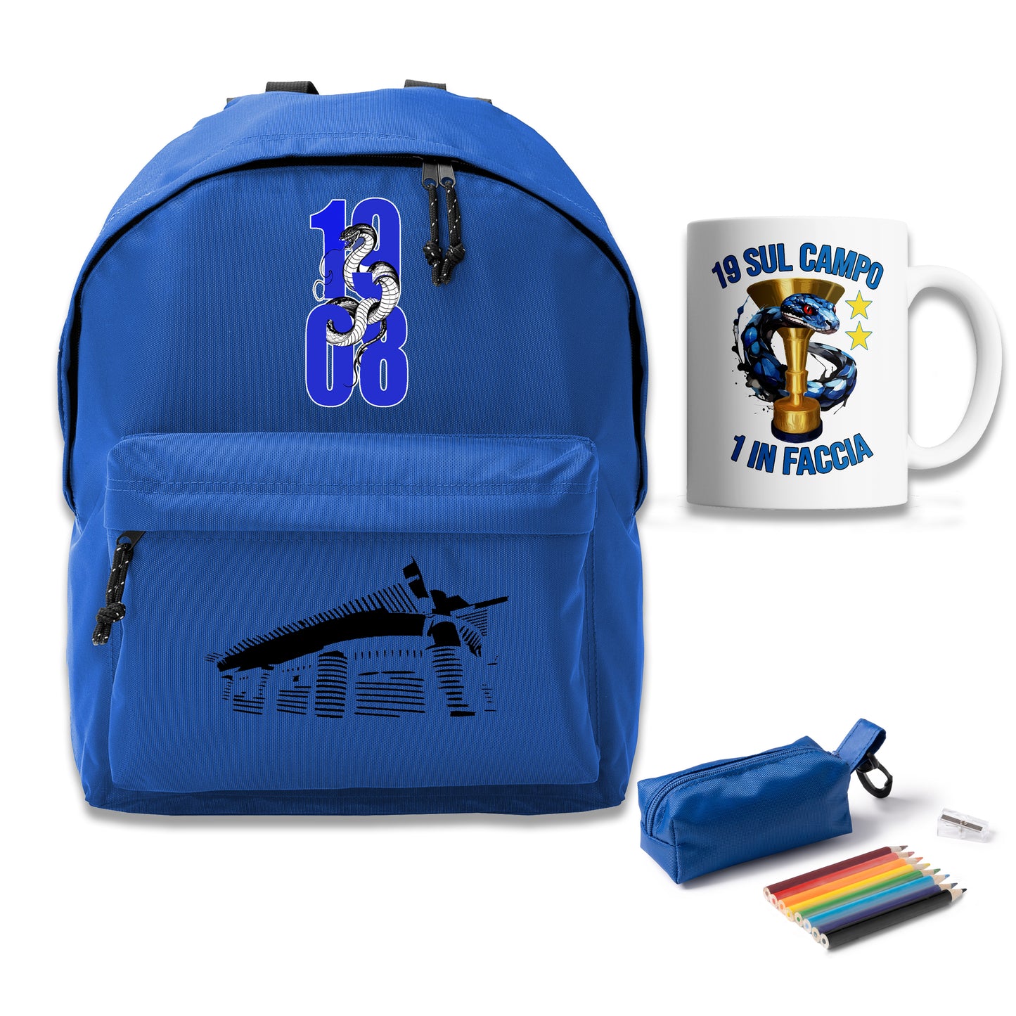 KIT BACK TO SCHOOL neroblu