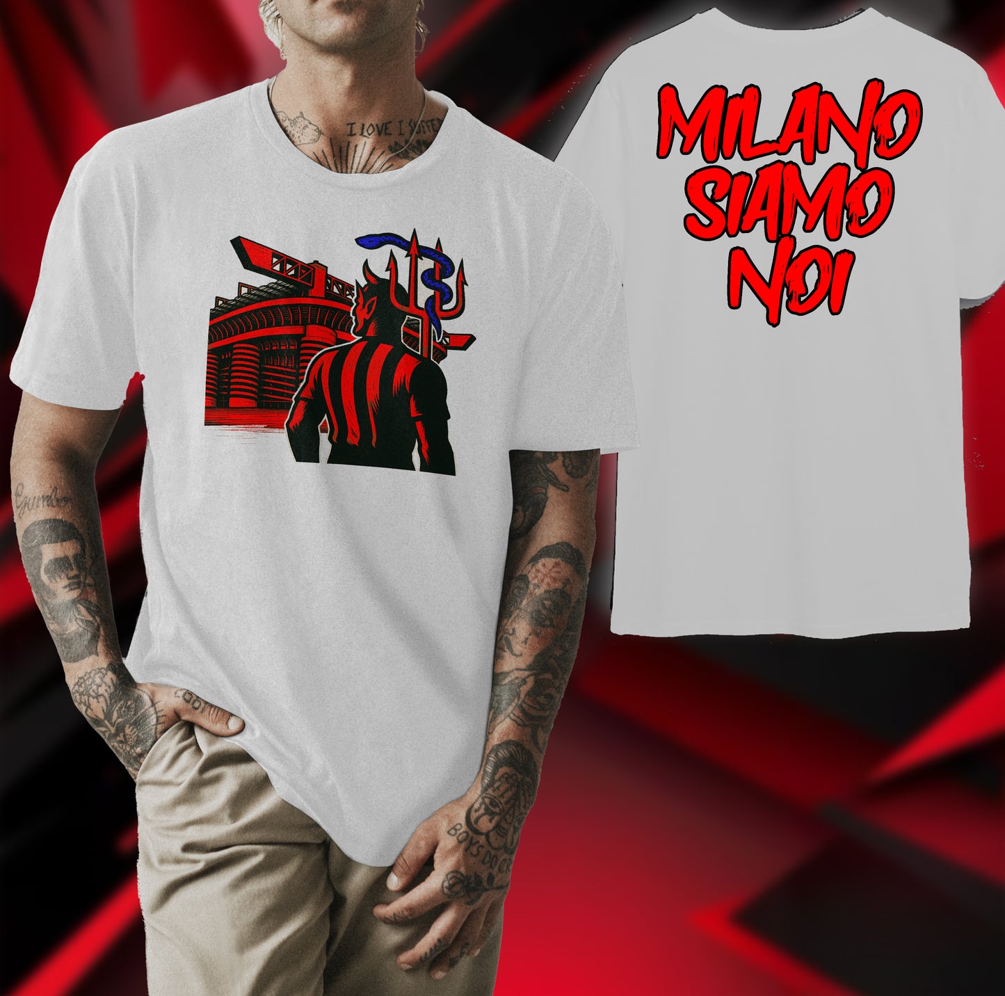 Maglia Milano Siamo noi Diavolo