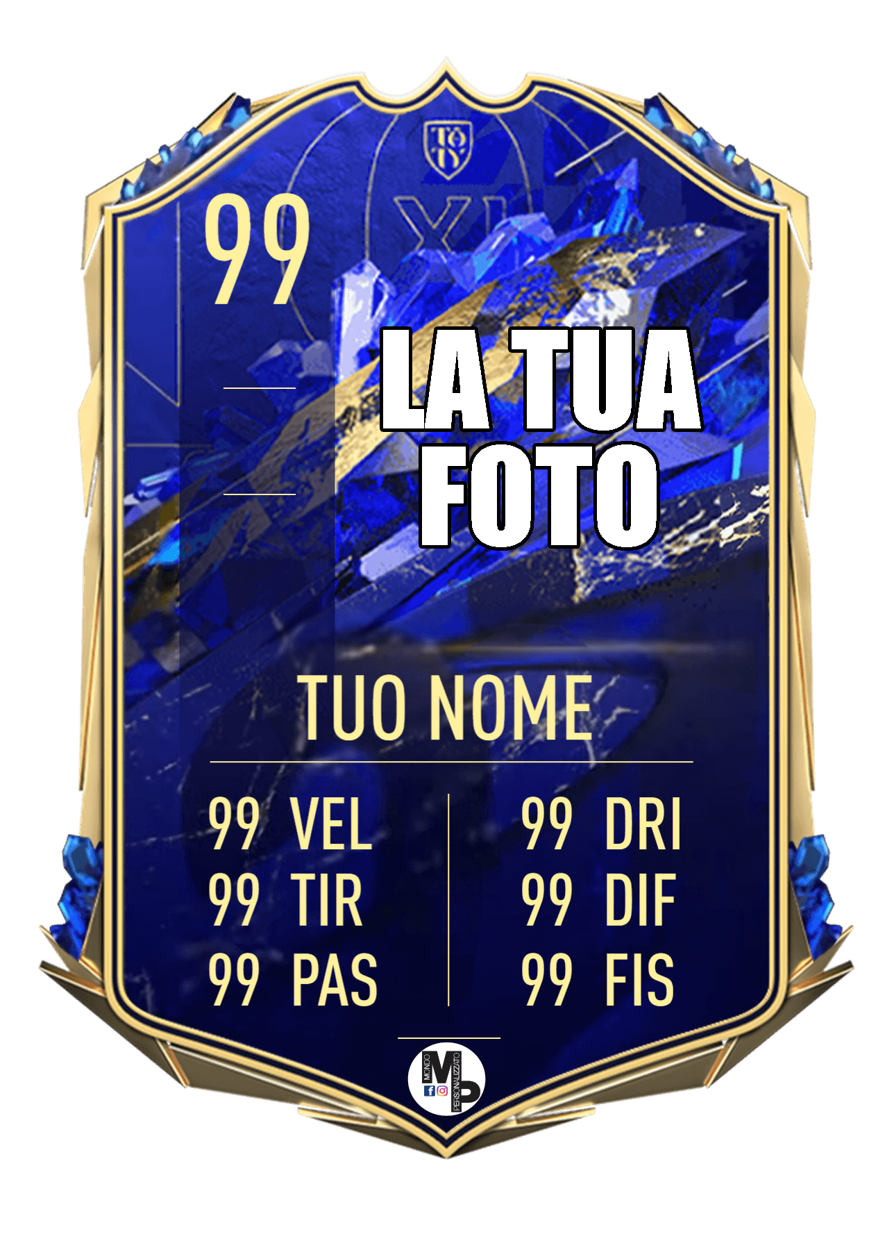 Carta Fifa gigante