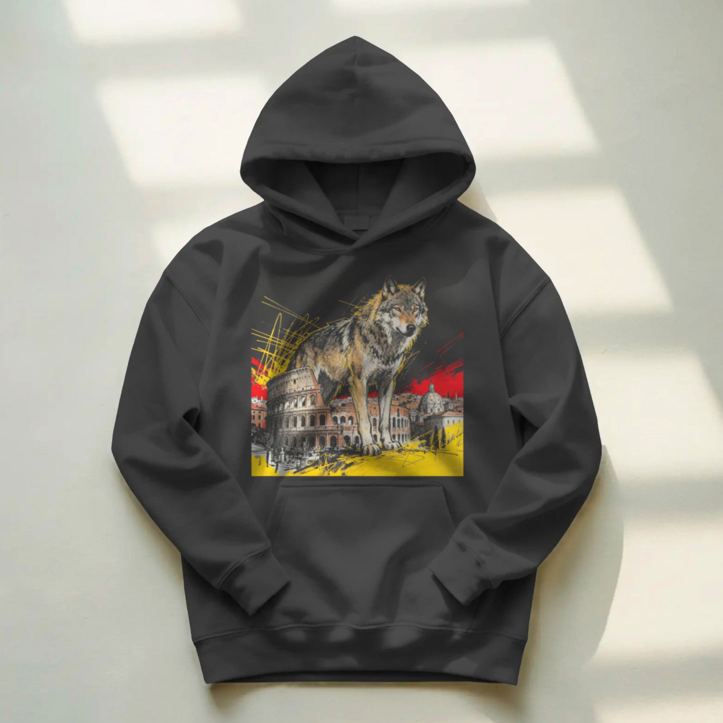 Felpa La lupa della capitale