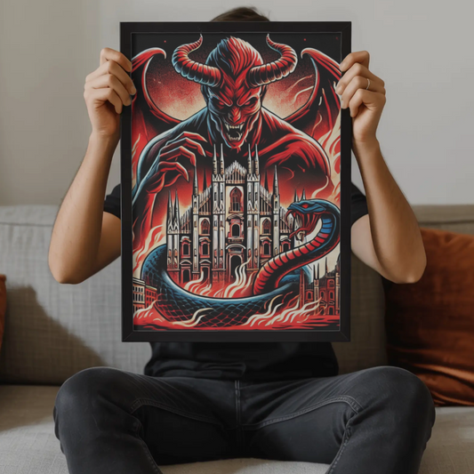 Poster Inferno rossonero