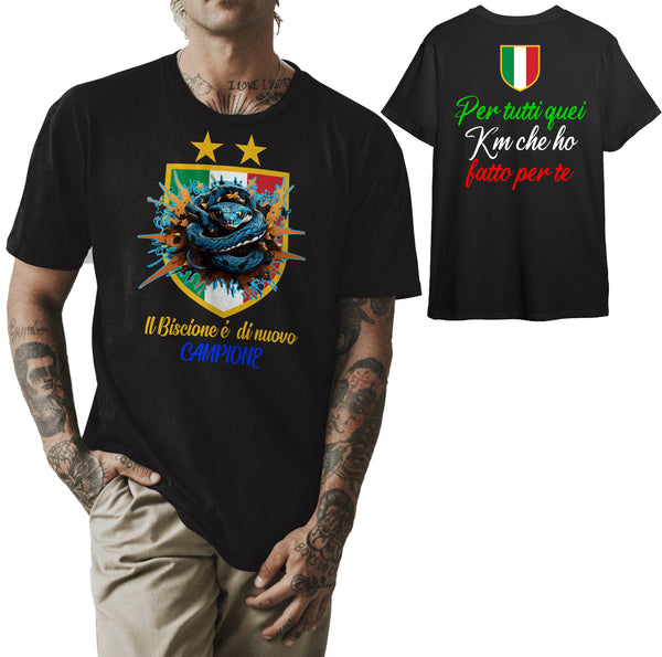 Maglia scudetto Il Biscione è di nuovo Campione