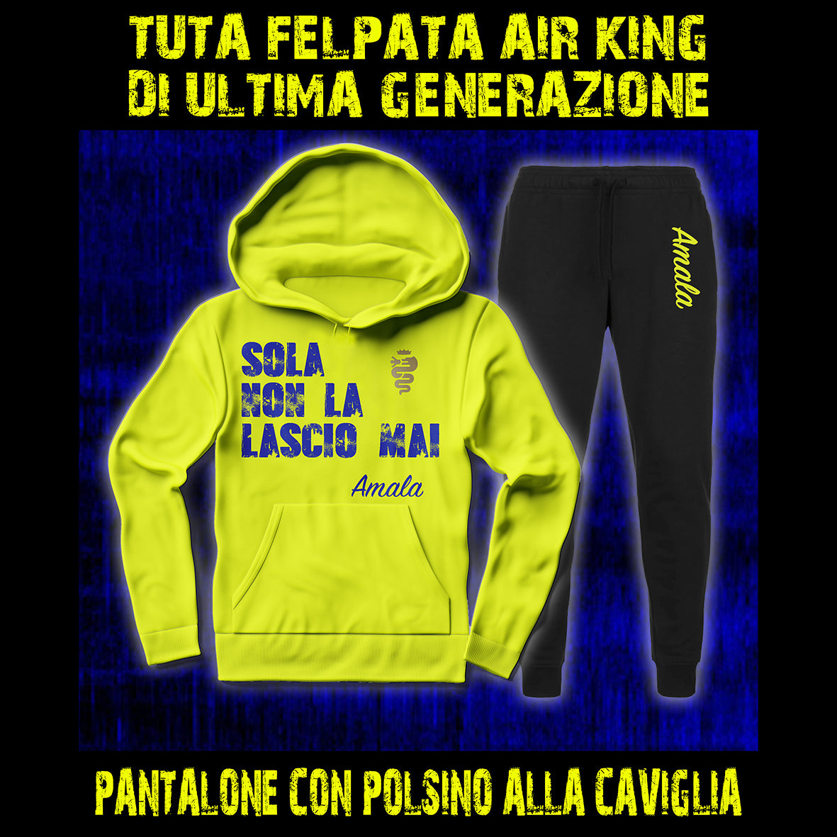 Tuta Air King SOLA NON LA LASCIO MAI