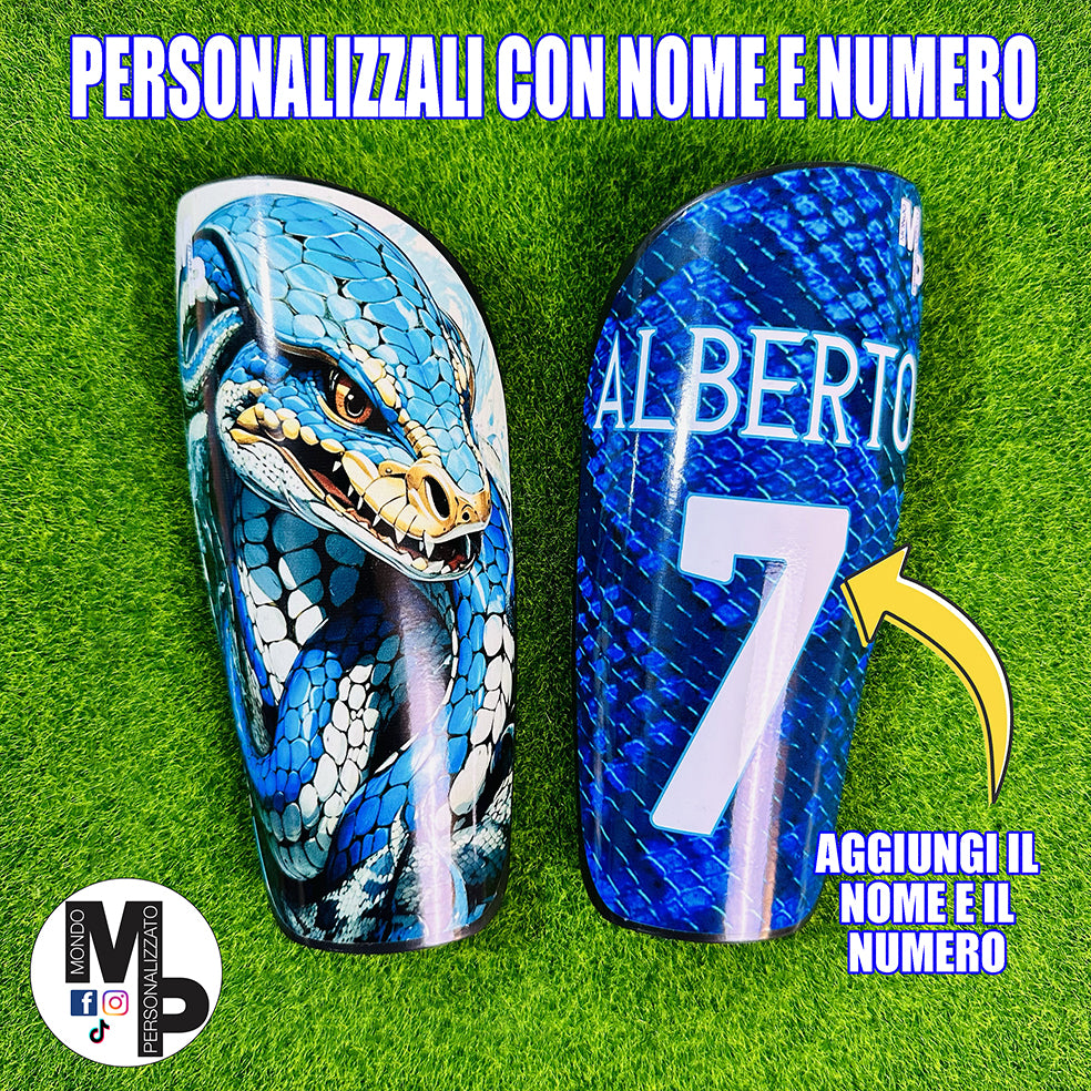 Parastinchi Serpente personalizzati con nome e numero