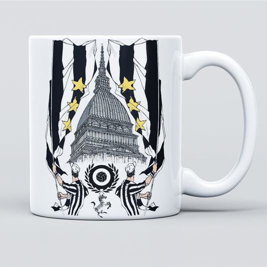 Tazza Torino bianconera